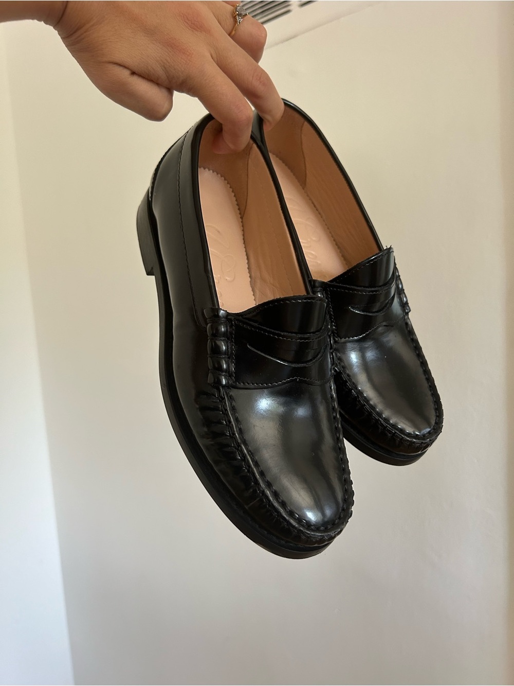 J. Crew black penny loafer - Picture 3 of 4
